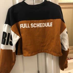 👽 crop top sweater